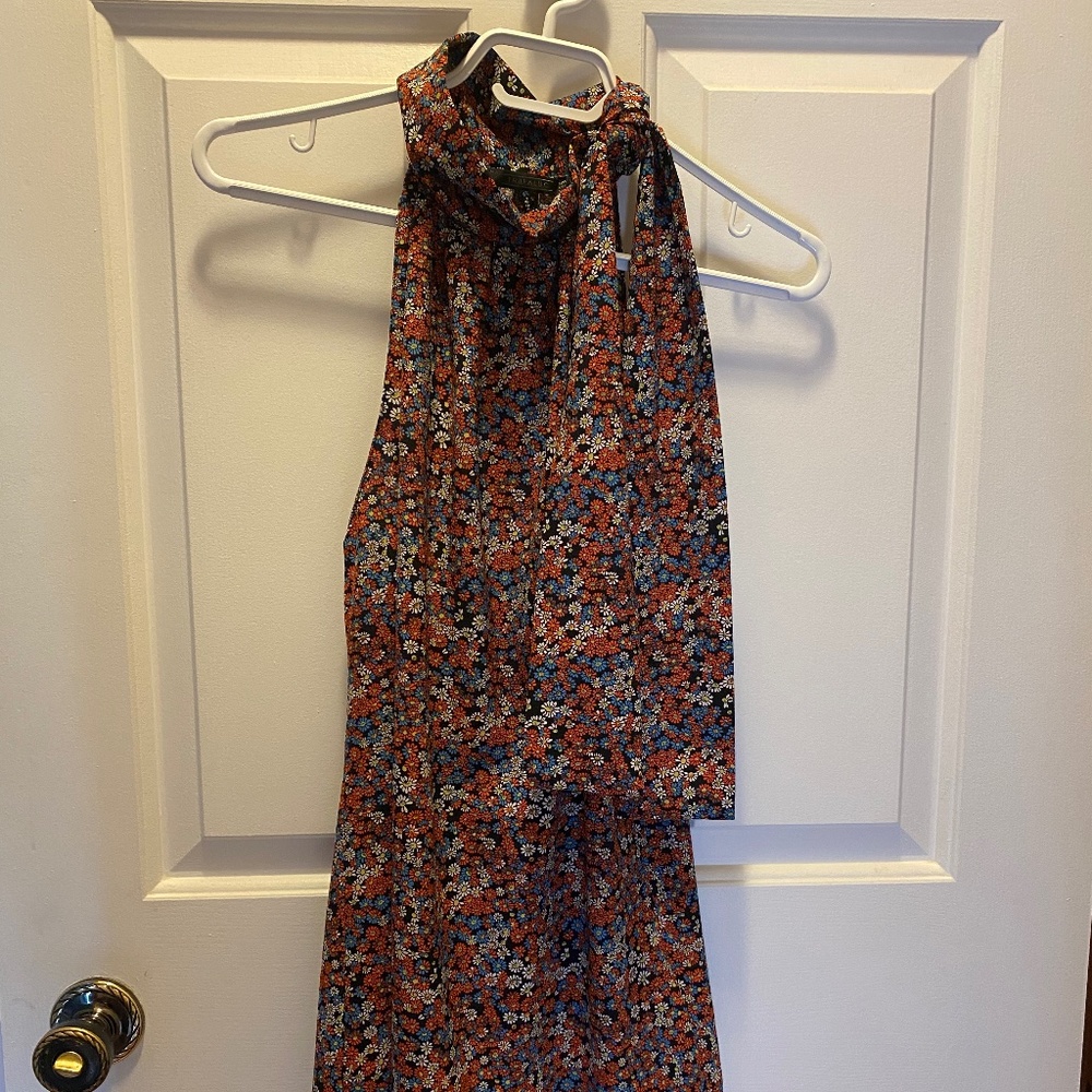 flowery dress 70’s